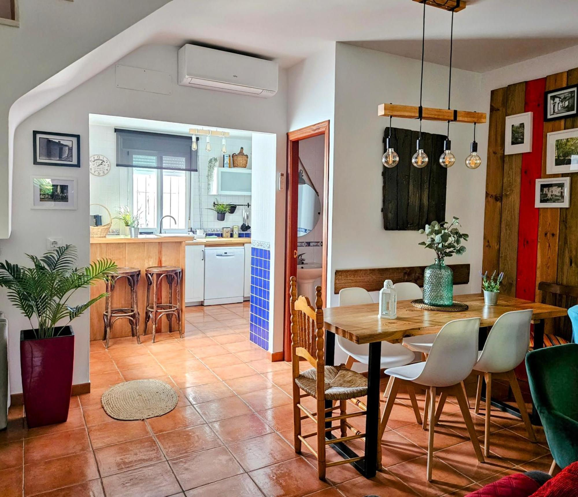 Los Romeros La Casa Junto Al Sendero Del Rio & Piscina # Aire Acondicionado 빌라 외부 사진